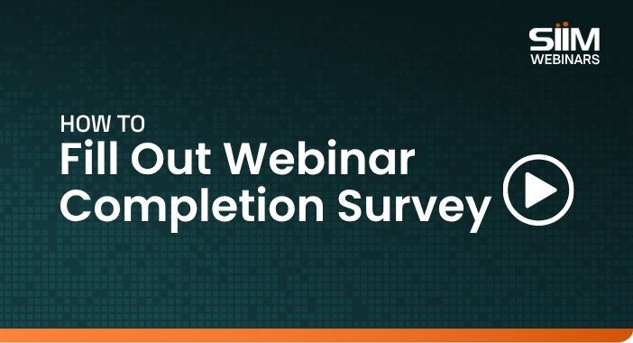 Cover photo for completing webinar surveys