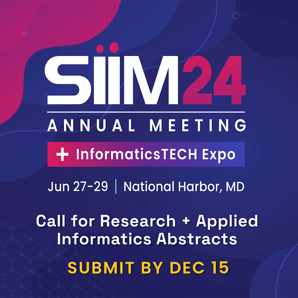 SIIM24 Call for Research Banner