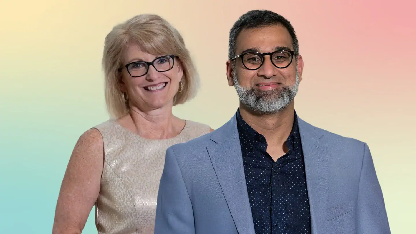 Image of Cheryl Carey and Nabile Safdar