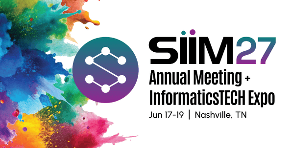 SIIM27 logo with location and date