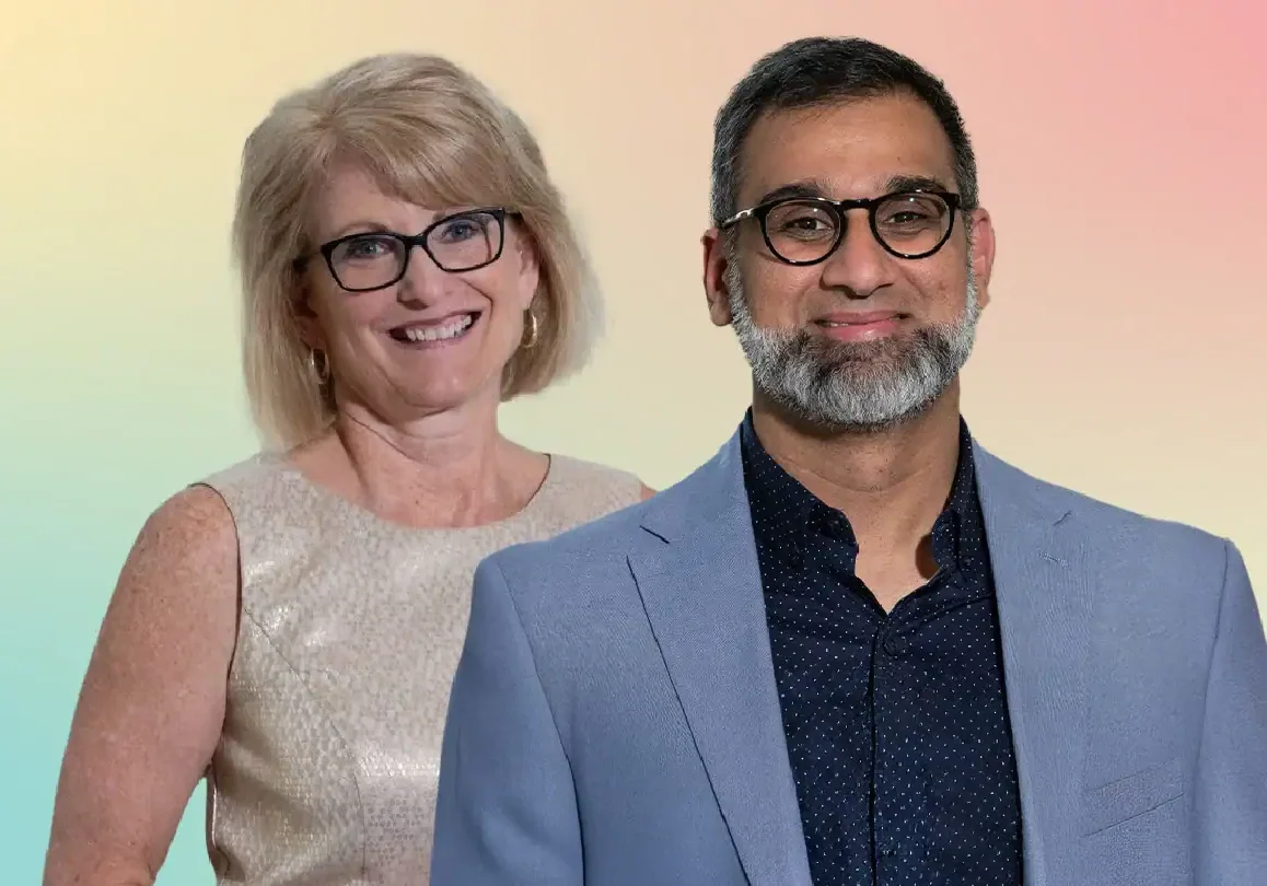 Image of Cheryl Carey and Nabile Safdar
